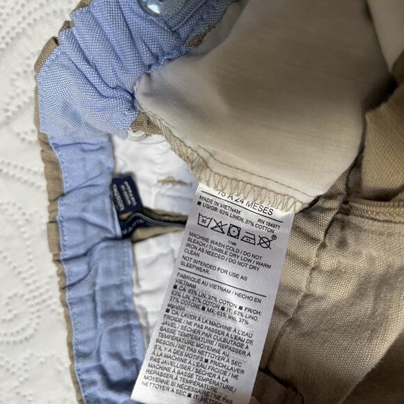 Janie And Jack Linen Blend Outfit 18-24m - Picture 7 of 11